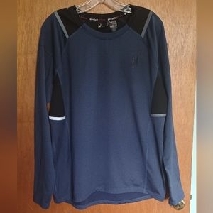 Men's Spyder active long sleeve work out shirt